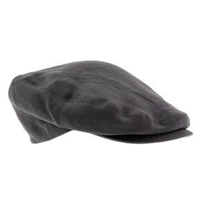 Dolce & Gabbana Anthracite Solid Signature Classic Flat Cap